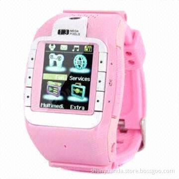 Watch Phones with 1.4-inch 512MB Storage, 2GB Card Slot and Supports Camera + Bluetooth